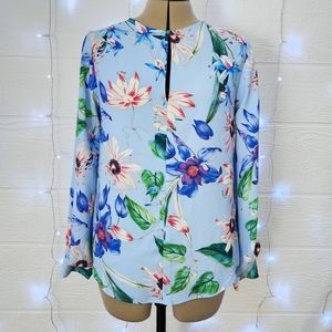 H&M Floral Blouse - Size 4